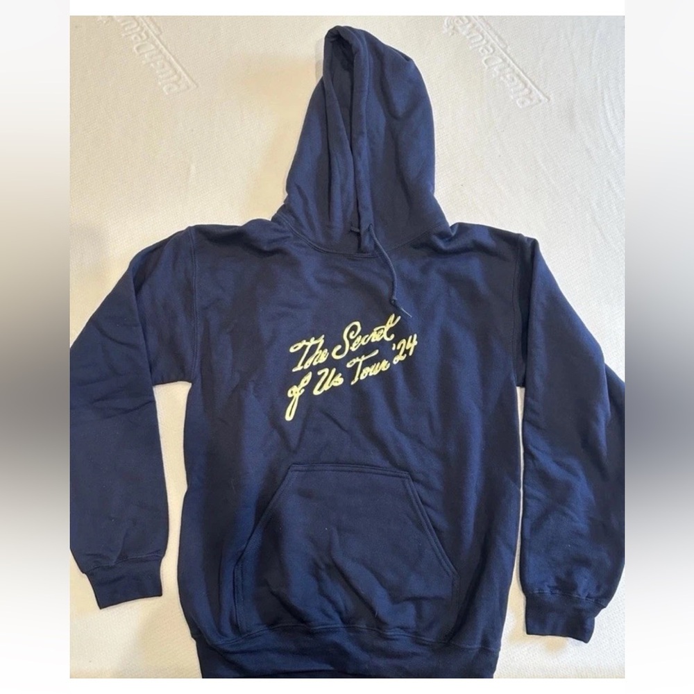 Gracie Abrams Secret of Us Tour Hoodie - Medium - Navy Blue - Excellent/As New